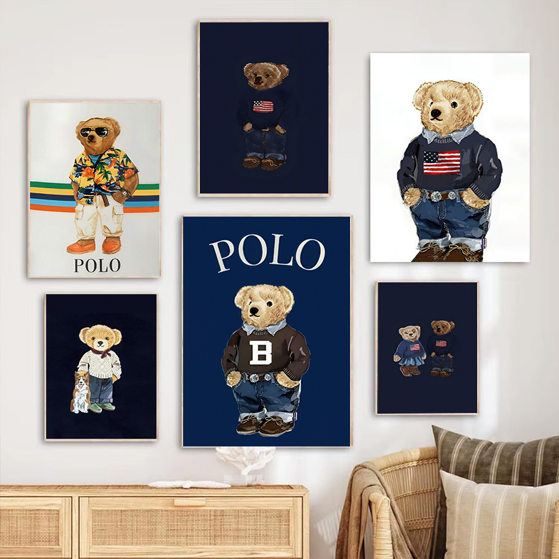 Photography Art - Pôster de Camisa Polo Bear, Uniforme