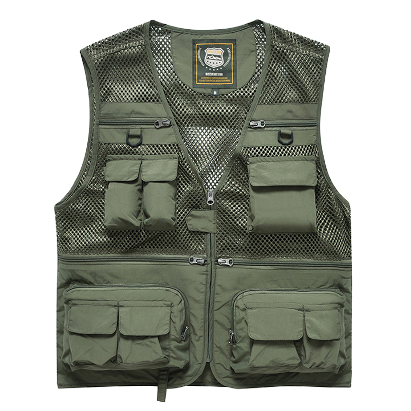 Photography Jacket - Novo colete multi bolso ao ar