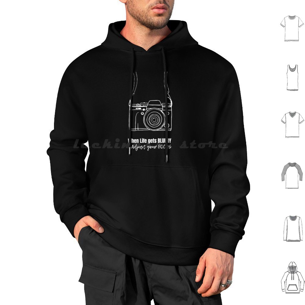 Photography Quotes - Hoodie de Algodão com Design Inspirador