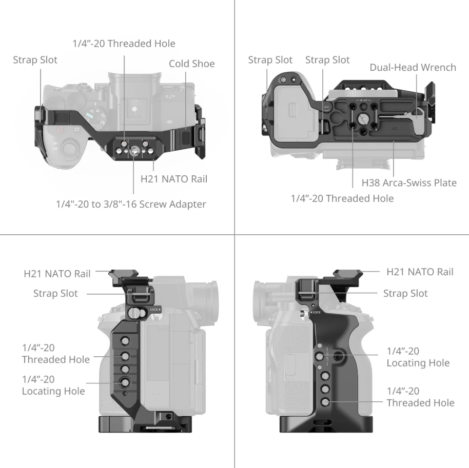 Kit de gaiola para câmera Smal - Sony Camera A7 Iv avaliação e preço
