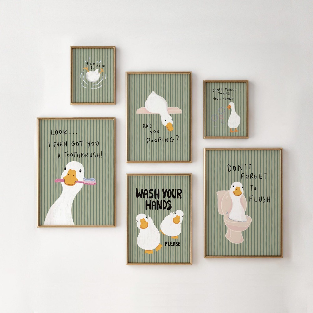 Arte de Parede para Banheiro S - Photography Duck avaliação e preço