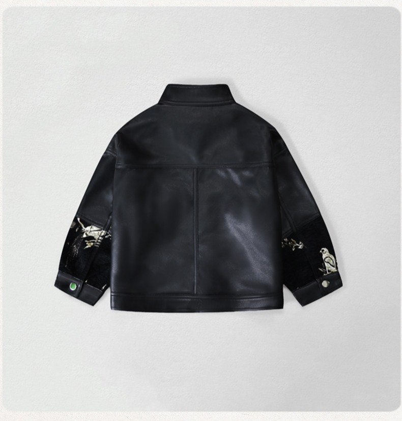 Cavalheiro crianças bordado mo - Photography Jacket avaliação e preço