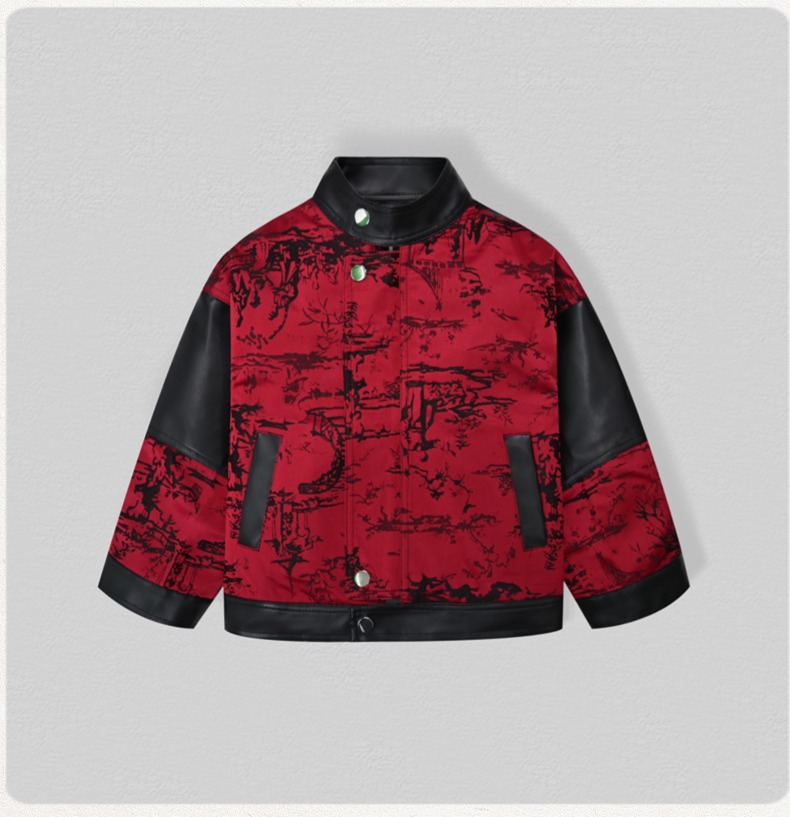 Cavalheiro crianças bordado mo - Photography Jacket avaliação e preço