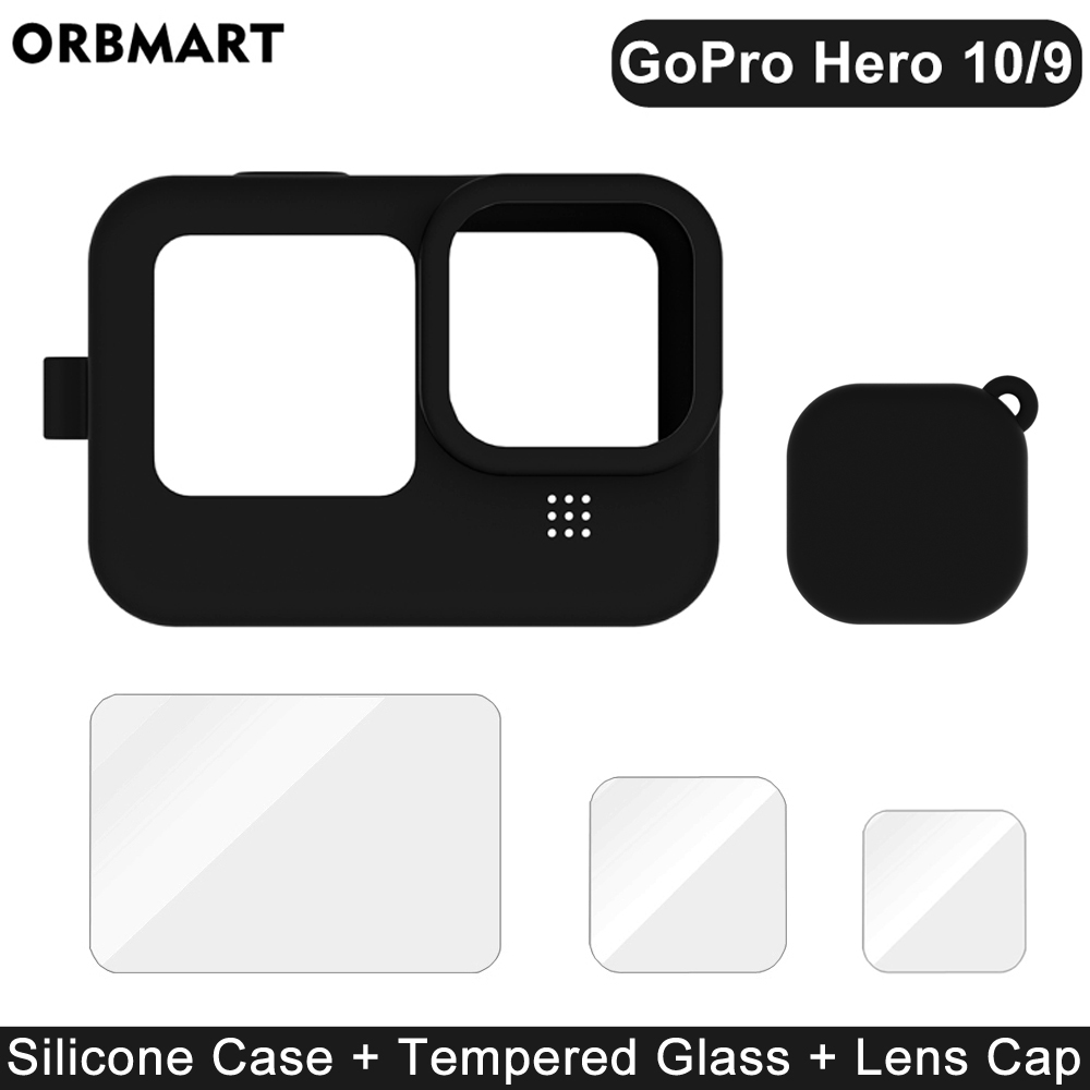 Capa de silicone para gopro he - Gopro Action Camera Hero 12 Black avaliação e preço