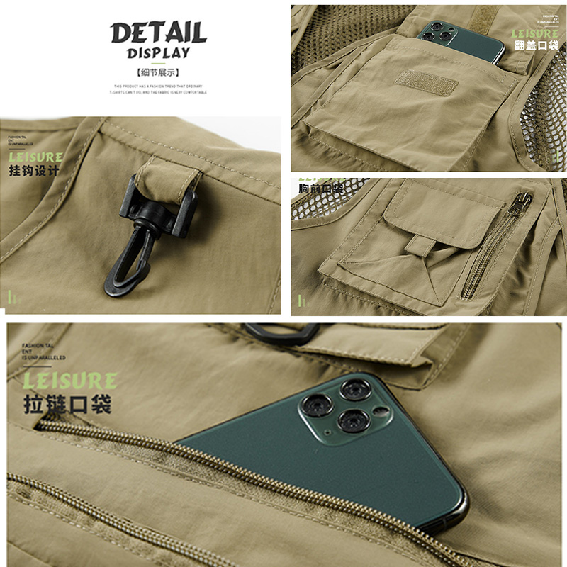 Colete de Malha para Primavera - Photography Jacket avaliação e preço
